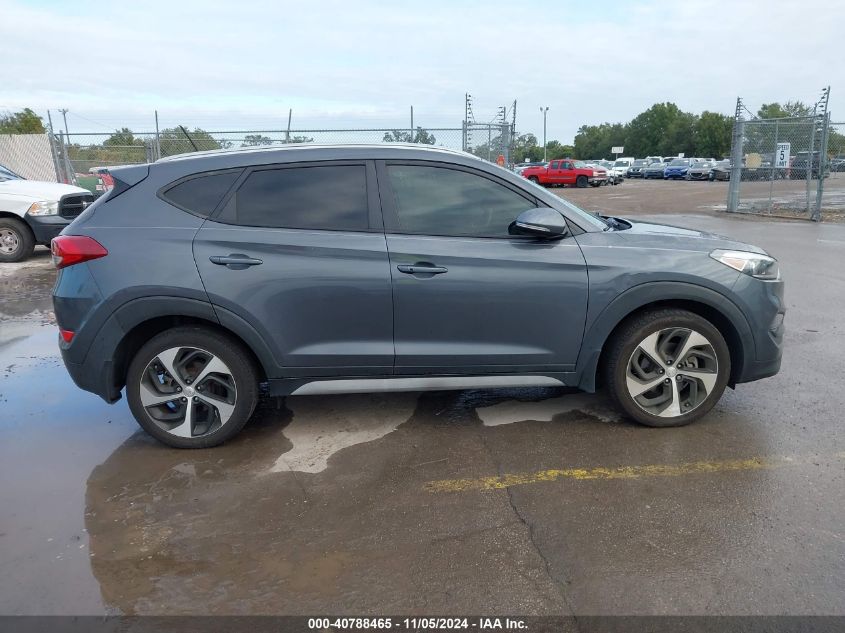 2017 Hyundai Tucson Sport VIN: KM8J33A23HU496957 Lot: 40788465