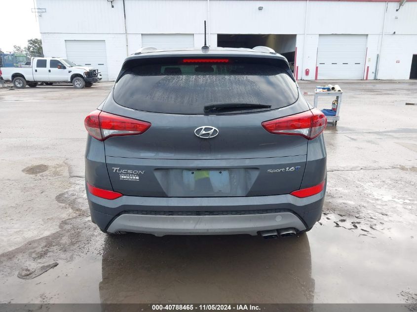 2017 Hyundai Tucson Sport VIN: KM8J33A23HU496957 Lot: 40788465