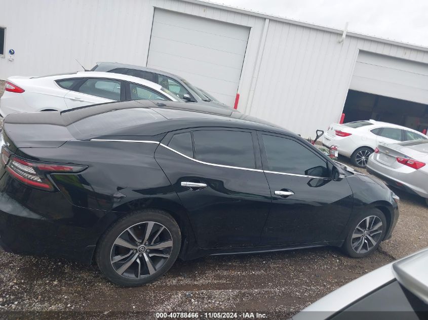 2019 Nissan Maxima 3.5 Sv VIN: 1N4AA6AV3KC383082 Lot: 40788466