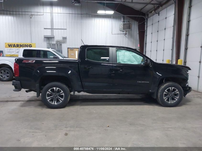 2021 Chevrolet Colorado 4Wd Short Box Z71 VIN: 1GCGTDEN2M1289285 Lot: 40788476