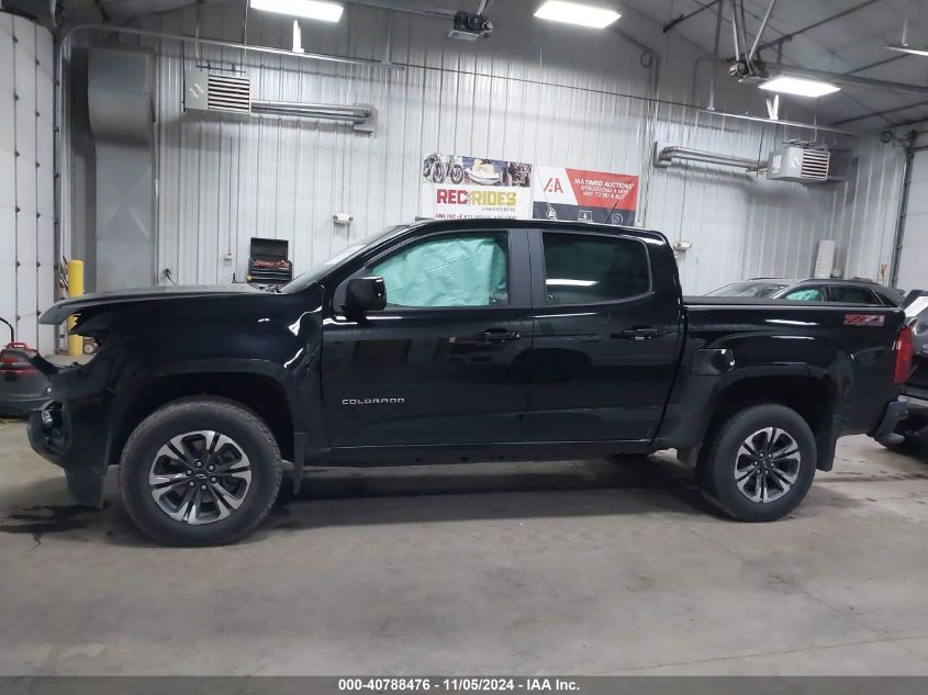 2021 Chevrolet Colorado 4Wd Short Box Z71 VIN: 1GCGTDEN2M1289285 Lot: 40788476