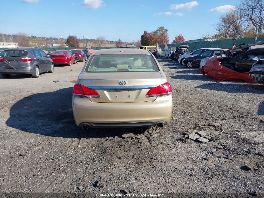 2011 Toyota Avalon Limited VIN: 4T1BK3DB9BU409279 Lot: 40788498