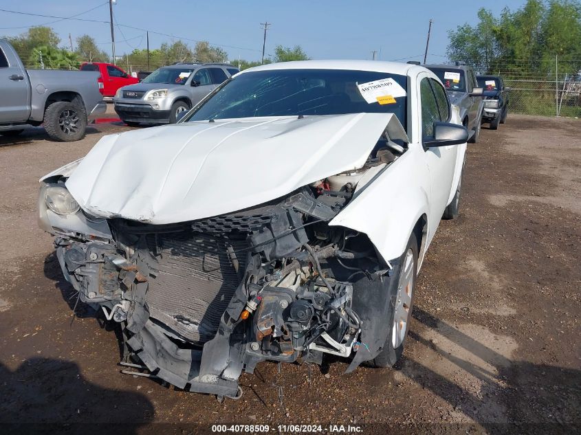 2014 Dodge Avenger Se VIN: 1C3CDZAB3EN222732 Lot: 40788509