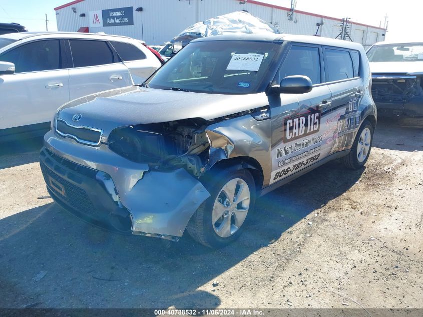 VIN KNDJN2A20F7212480 2015 KIA SOUL no.2