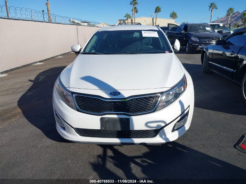 2015 Kia Optima Lx VIN: KNAGM4A72F5584416 Lot: 40788533