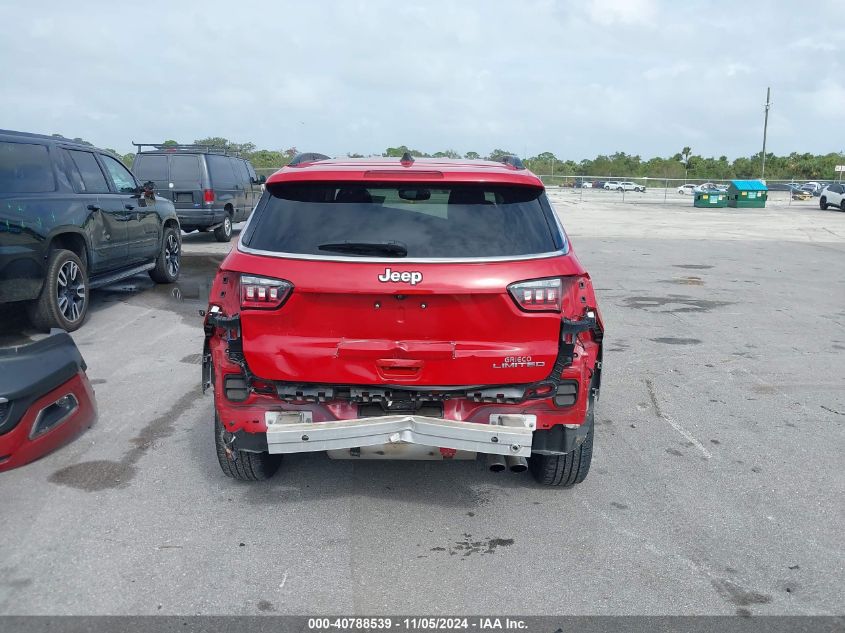 2021 Jeep Compass Limited Fwd VIN: 3C4NJCCB6MT526370 Lot: 40788539