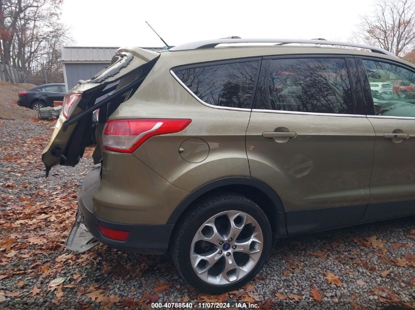 2013 Ford Escape Titanium VIN: 1FMCU9J97DUC40627 Lot: 40788540