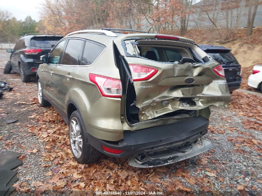 2013 Ford Escape Titanium VIN: 1FMCU9J97DUC40627 Lot: 40788540