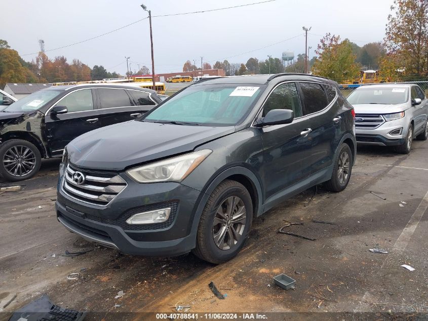 VIN 5XYZUDLB8DG009383 2013 HYUNDAI SANTA FE no.2