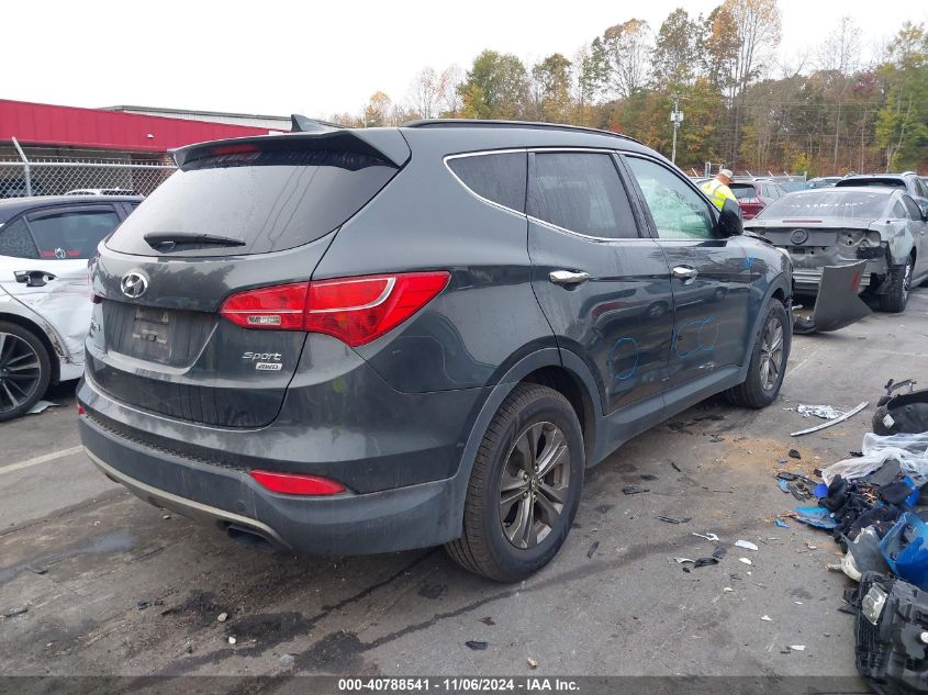 VIN 5XYZUDLB8DG009383 2013 HYUNDAI SANTA FE no.4