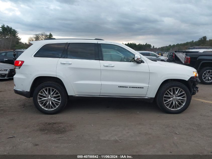 2017 Jeep Grand Cherokee Summit 4X4 VIN: 1C4RJFJT5HC619915 Lot: 40788542