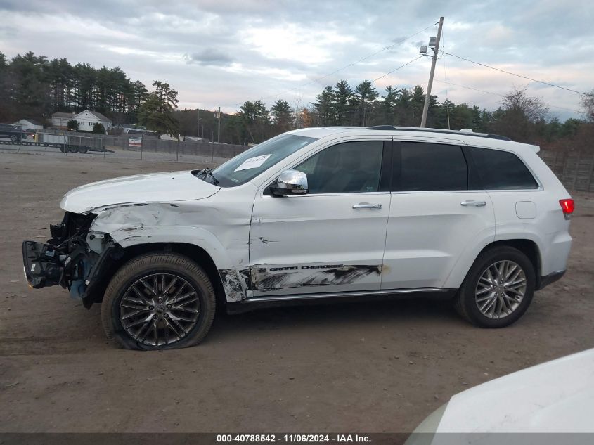 2017 Jeep Grand Cherokee Summit 4X4 VIN: 1C4RJFJT5HC619915 Lot: 40788542