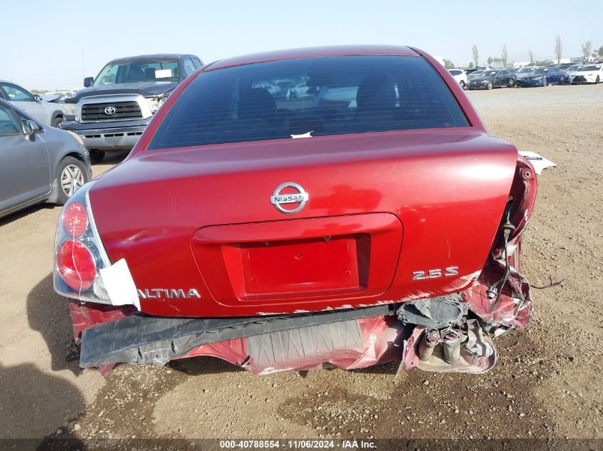 2005 Nissan Altima 2.5 S VIN: 1N4AL11D95N427034 Lot: 40788554