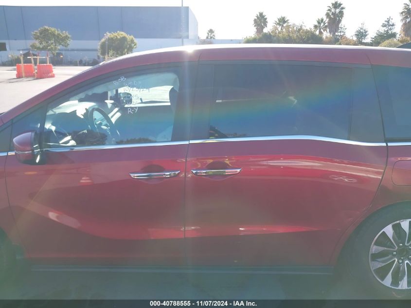 VIN 5FNRL6H72NB022304 2022 HONDA ODYSSEY EX-L