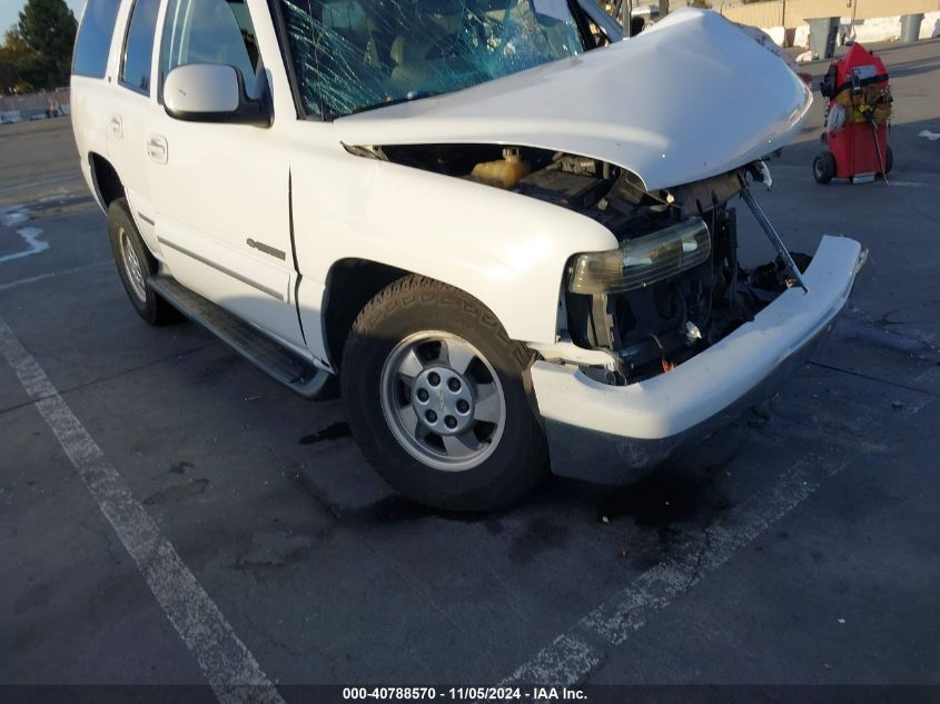 2001 Chevrolet Tahoe Lt VIN: 1GNEK13TX1J244592 Lot: 40788570