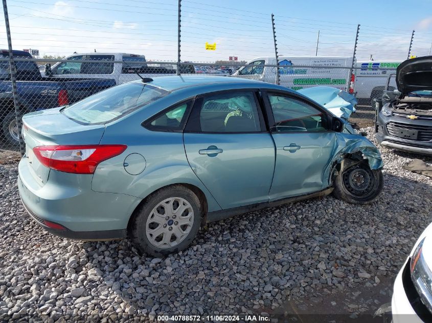 2012 Ford Focus Se VIN: 1FAHP3F21CL45043 Lot: 40788572