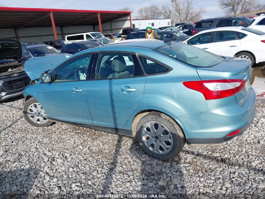 2012 Ford Focus Se VIN: 1FAHP3F21CL45043 Lot: 40788572