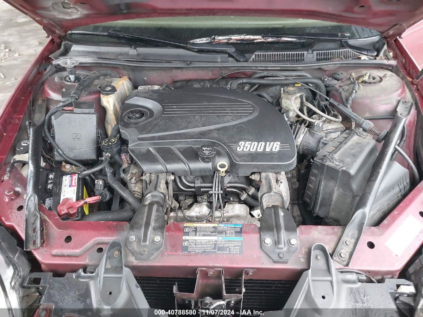 2008 Chevrolet Impala Lt VIN: 2G1WT58KX89278354 Lot: 40788580