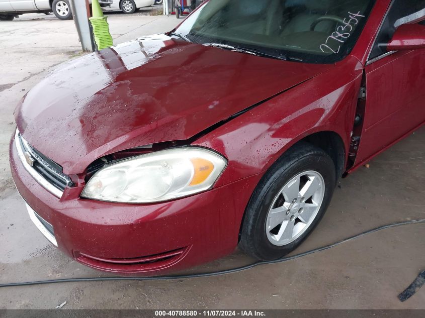 2008 Chevrolet Impala Lt VIN: 2G1WT58KX89278354 Lot: 40788580