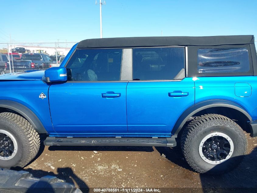 2023 Ford Bronco Outer Banks VIN: 1FMEE5DP1PLB67550 Lot: 40788581