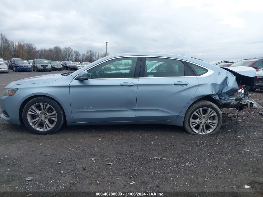 2014 Chevrolet Impala 2Lt VIN: 1G1125S36EU141831 Lot: 40788590