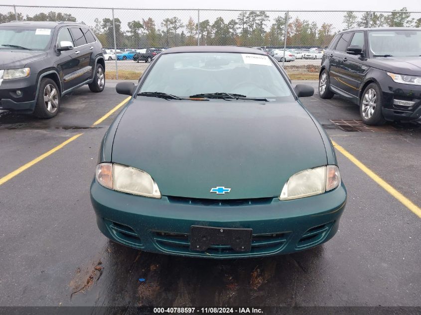 2002 Chevrolet Cavalier VIN: 1G1JC124127135198 Lot: 40788597