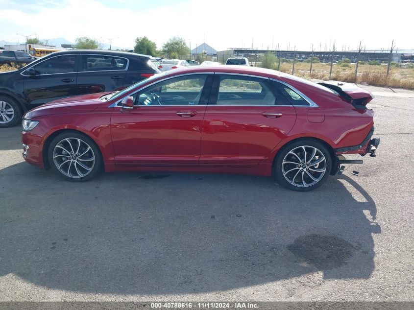 2019 Lincoln Mkz Reserve I VIN: 3LN6L5C91KR630990 Lot: 40788616