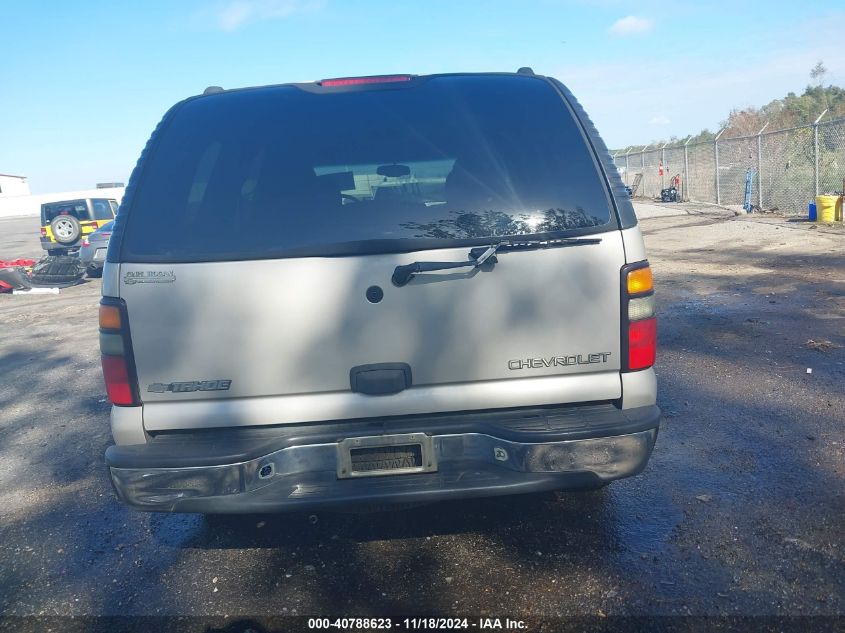 2005 Chevrolet Tahoe Ls VIN: 1GNEC13T25J195651 Lot: 40788623