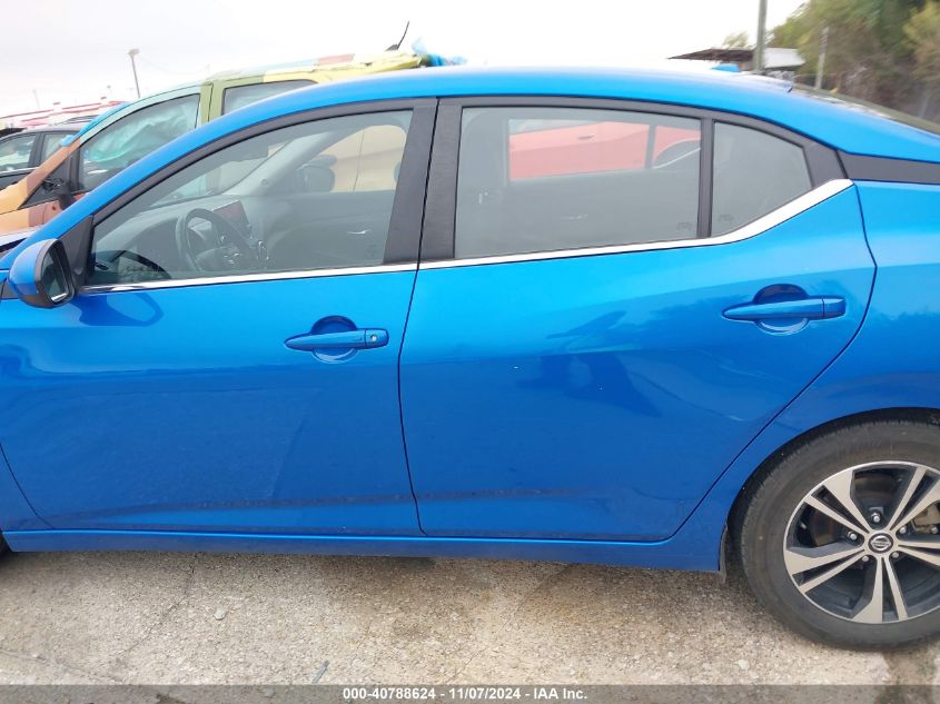 2022 Nissan Sentra Sv Xtronic Cvt VIN: 3N1AB8CV8NY269206 Lot: 40788624