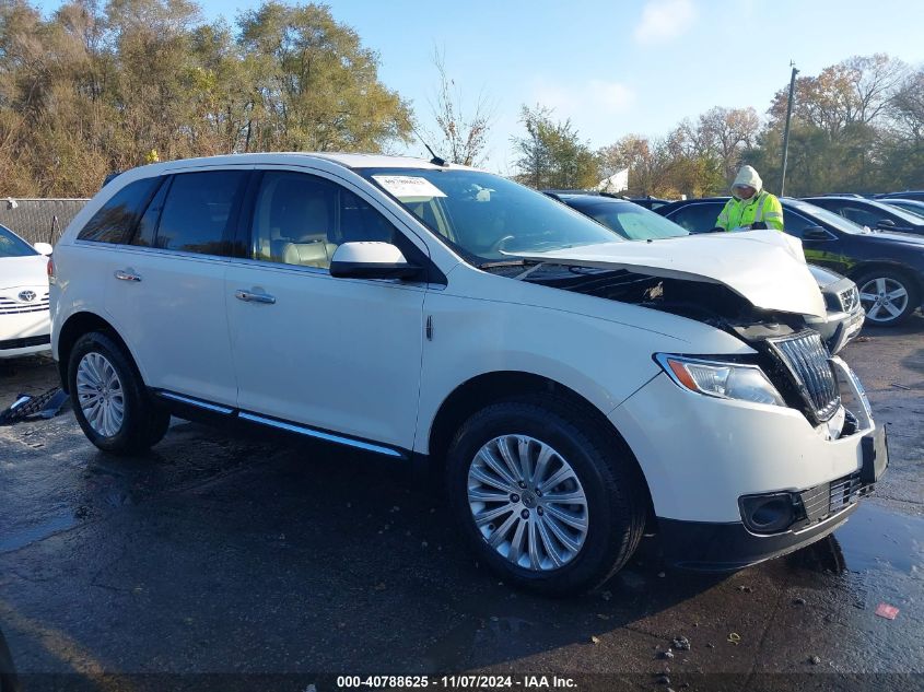 2012 Lincoln Mkx VIN: 2LMDJ6JK1CBL03874 Lot: 40788625