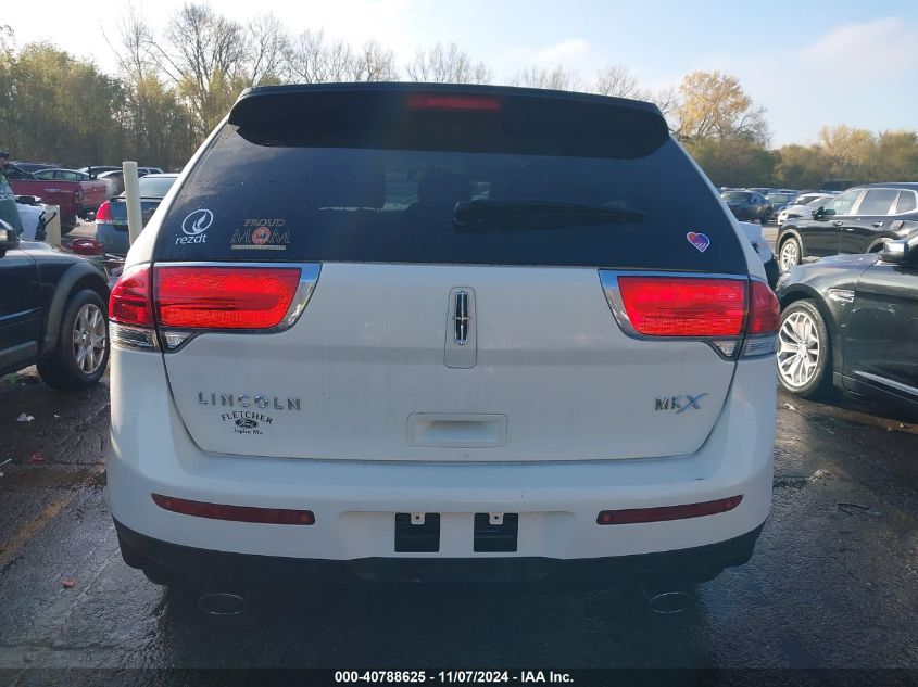 2012 Lincoln Mkx VIN: 2LMDJ6JK1CBL03874 Lot: 40788625