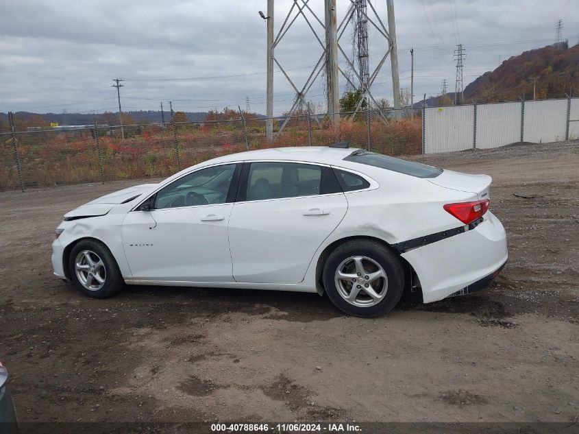 2017 Chevrolet Malibu Ls VIN: 1G1ZB5ST7HF147522 Lot: 40788646