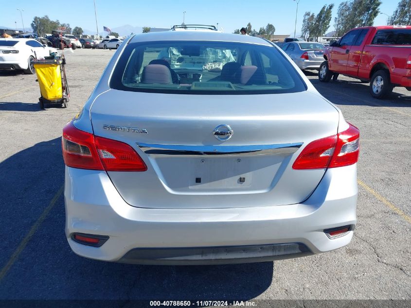 2016 Nissan Sentra S VIN: 3N1AB7AP2GY283832 Lot: 40788650