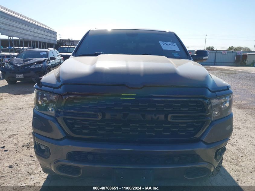 2022 Ram 1500 Big Horn VIN: 1C6RREFT7NN113800 Lot: 40788651