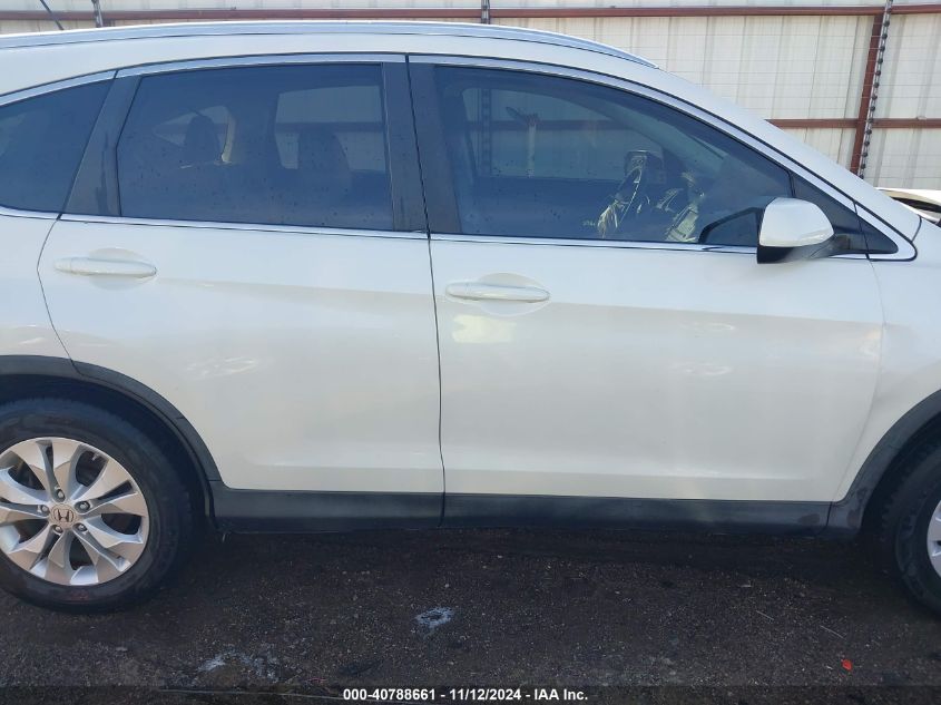 2012 Honda Cr-V Ex-L VIN: 5J6RM3H7XCL046091 Lot: 40788661