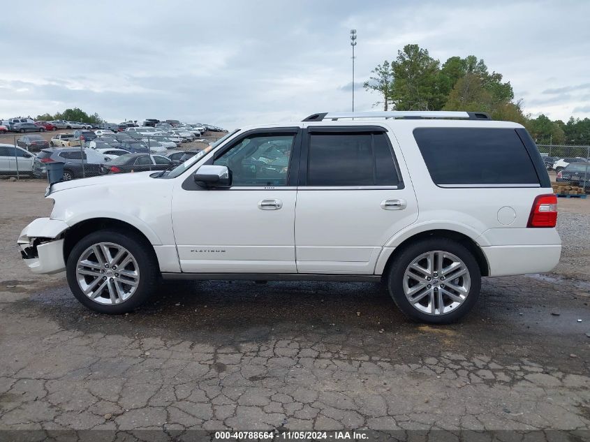 2015 Ford Expedition Platinum VIN: 1FMJU1LT3FEF44598 Lot: 40788664