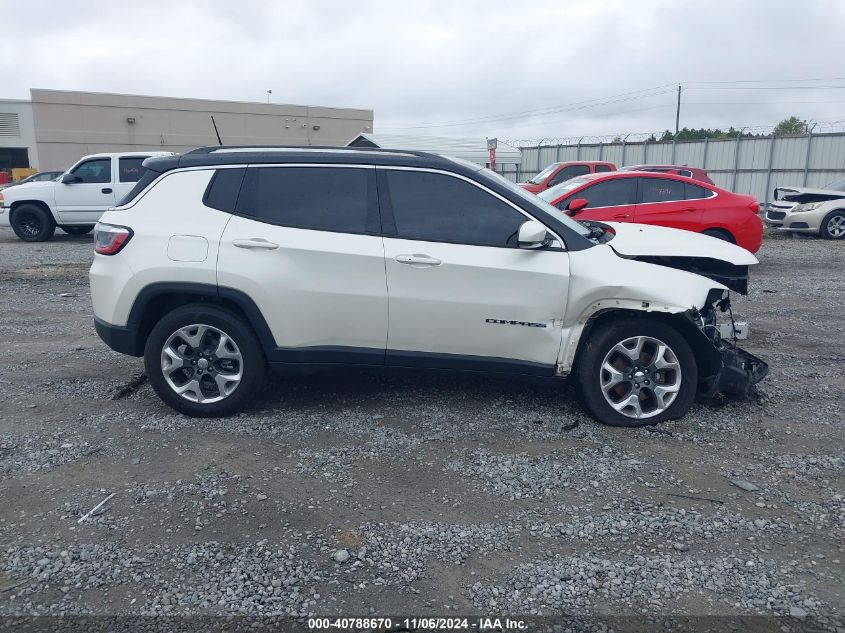 VIN 3C4NJDCB2JT431676 2018 JEEP COMPASS LIMITED 4X4