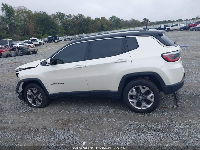 2018 Jeep Compass Limited 4X4 VIN: 3C4NJDCB2JT431676 Lot: 40788670