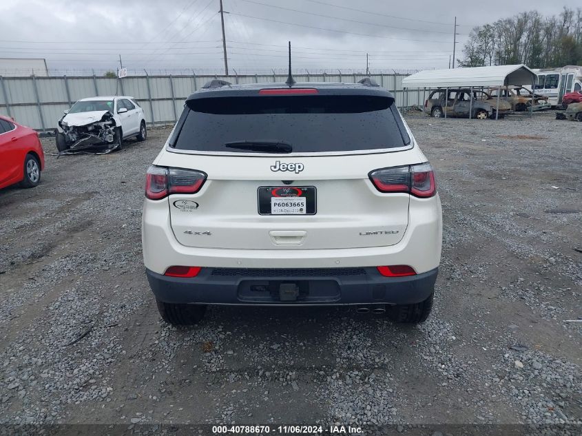 2018 Jeep Compass Limited 4X4 VIN: 3C4NJDCB2JT431676 Lot: 40788670