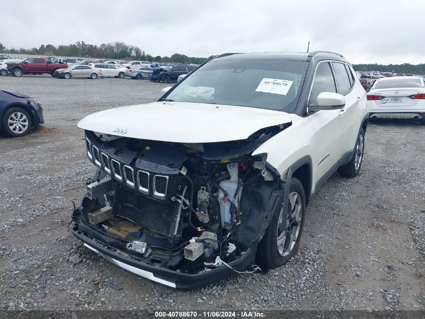 2018 Jeep Compass Limited 4X4 VIN: 3C4NJDCB2JT431676 Lot: 40788670