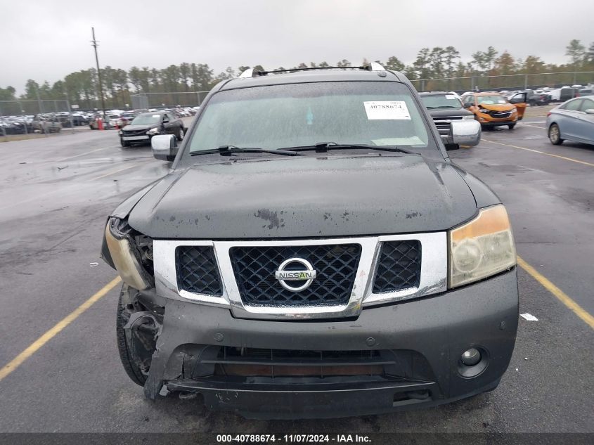 2012 Nissan Armada Platinum VIN: 5N1BA0NF1CN613752 Lot: 40788674