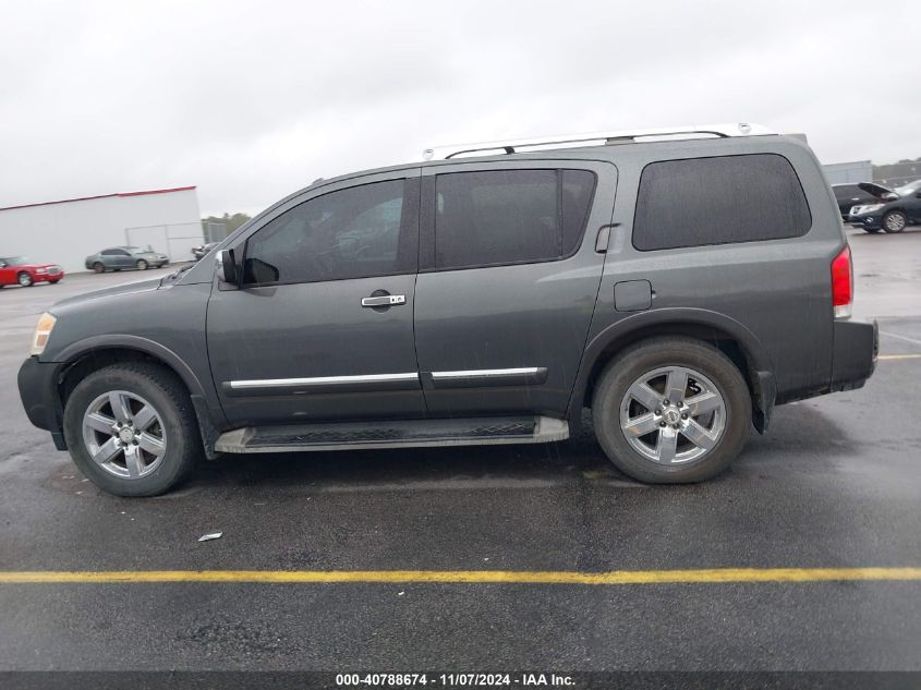 2012 Nissan Armada Platinum VIN: 5N1BA0NF1CN613752 Lot: 40788674