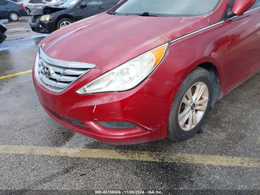 2013 Hyundai Sonata Gls VIN: 5NPEB4AC7DH796044 Lot: 40788686