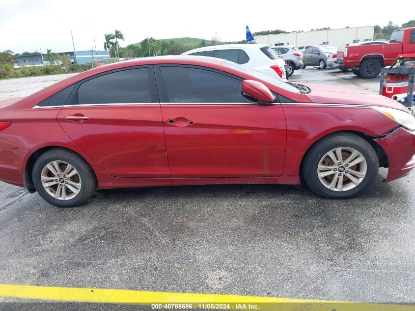 2013 Hyundai Sonata Gls VIN: 5NPEB4AC7DH796044 Lot: 40788686