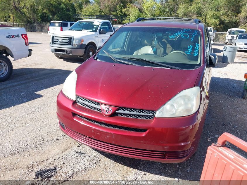 2004 Toyota Sienna Le VIN: 5TDBA23C14S001457 Lot: 40788694