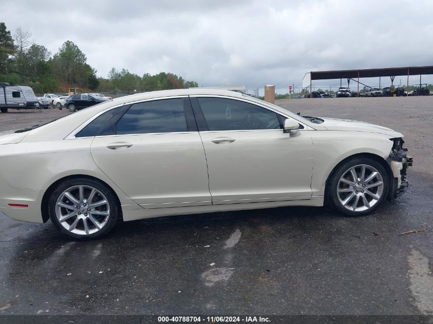 2016 Lincoln Mkz VIN: 3LN6L2G99GR620398 Lot: 40788704