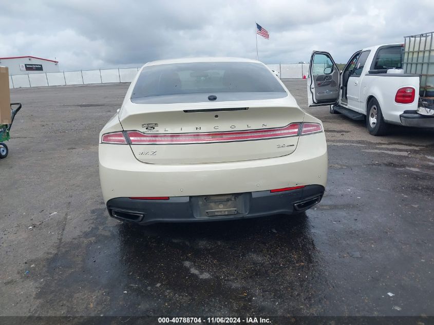 2016 Lincoln Mkz VIN: 3LN6L2G99GR620398 Lot: 40788704