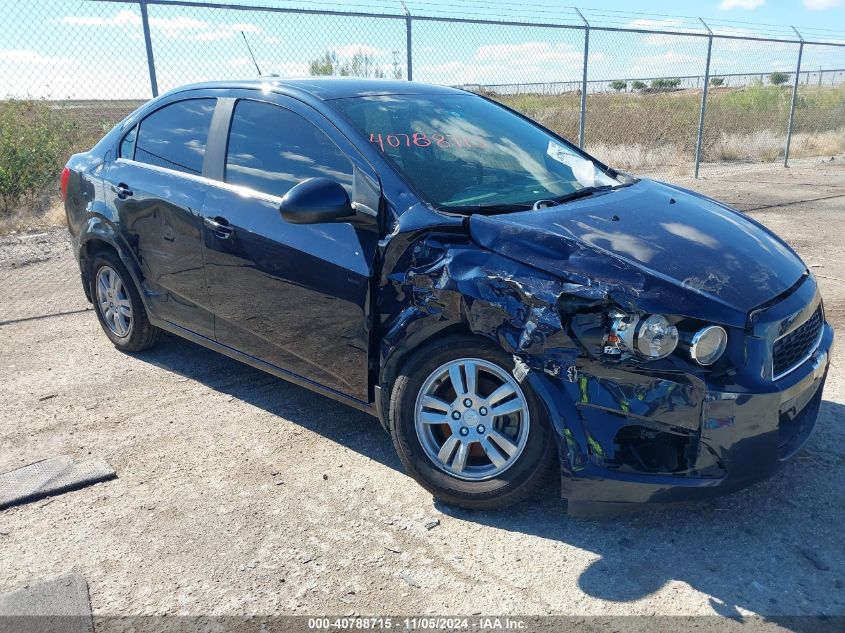 2016 Chevrolet Sonic Lt Auto VIN: 1G1JC5SHXG4122386 Lot: 40788715