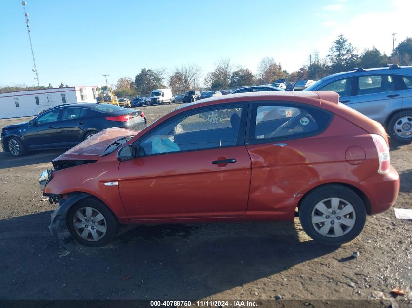 2008 Hyundai Accent Gs VIN: KMHCM36C98U095999 Lot: 40788750