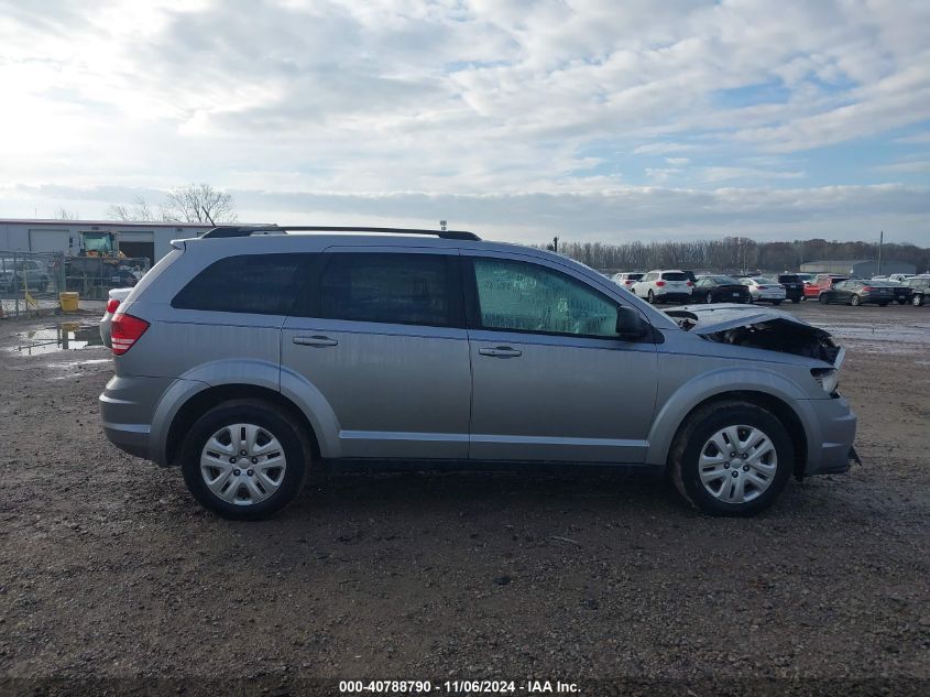 2018 Dodge Journey Se VIN: 3C4PDCAB5JT183727 Lot: 40788790